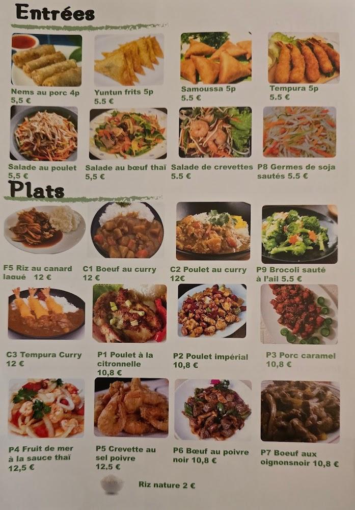 Restaurant asiatique Shikai - Menu Image 4